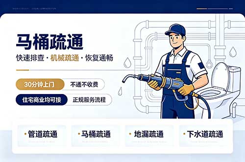 晋源马桶疏通