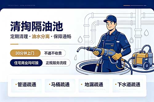 晋源清掏隔油池